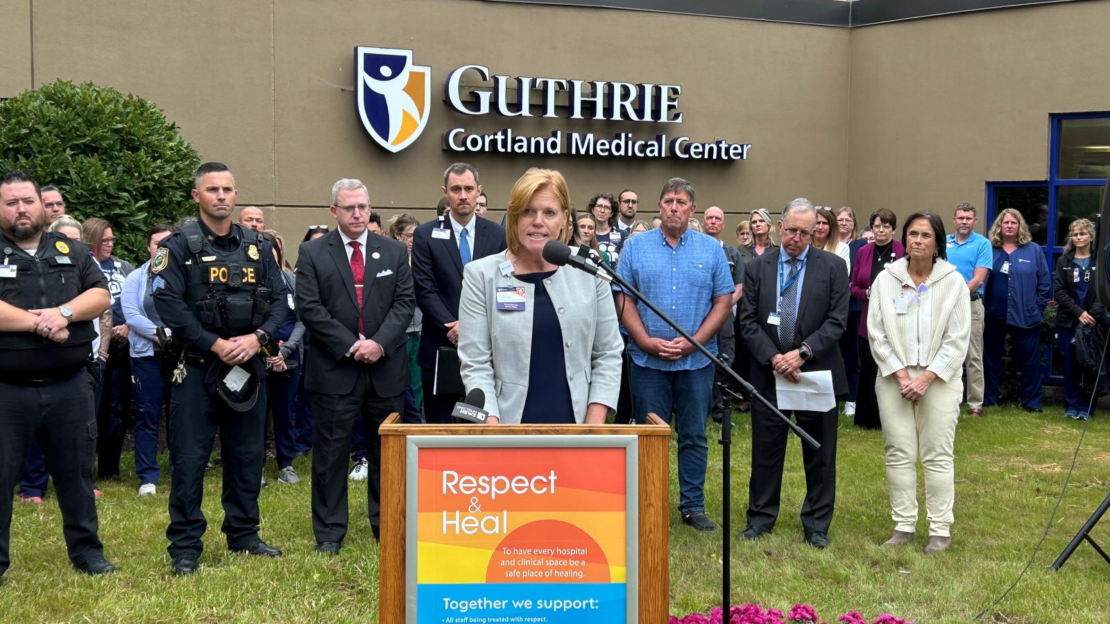 Guthrie Joins Campaign to Protect Health Care Workers from Violence