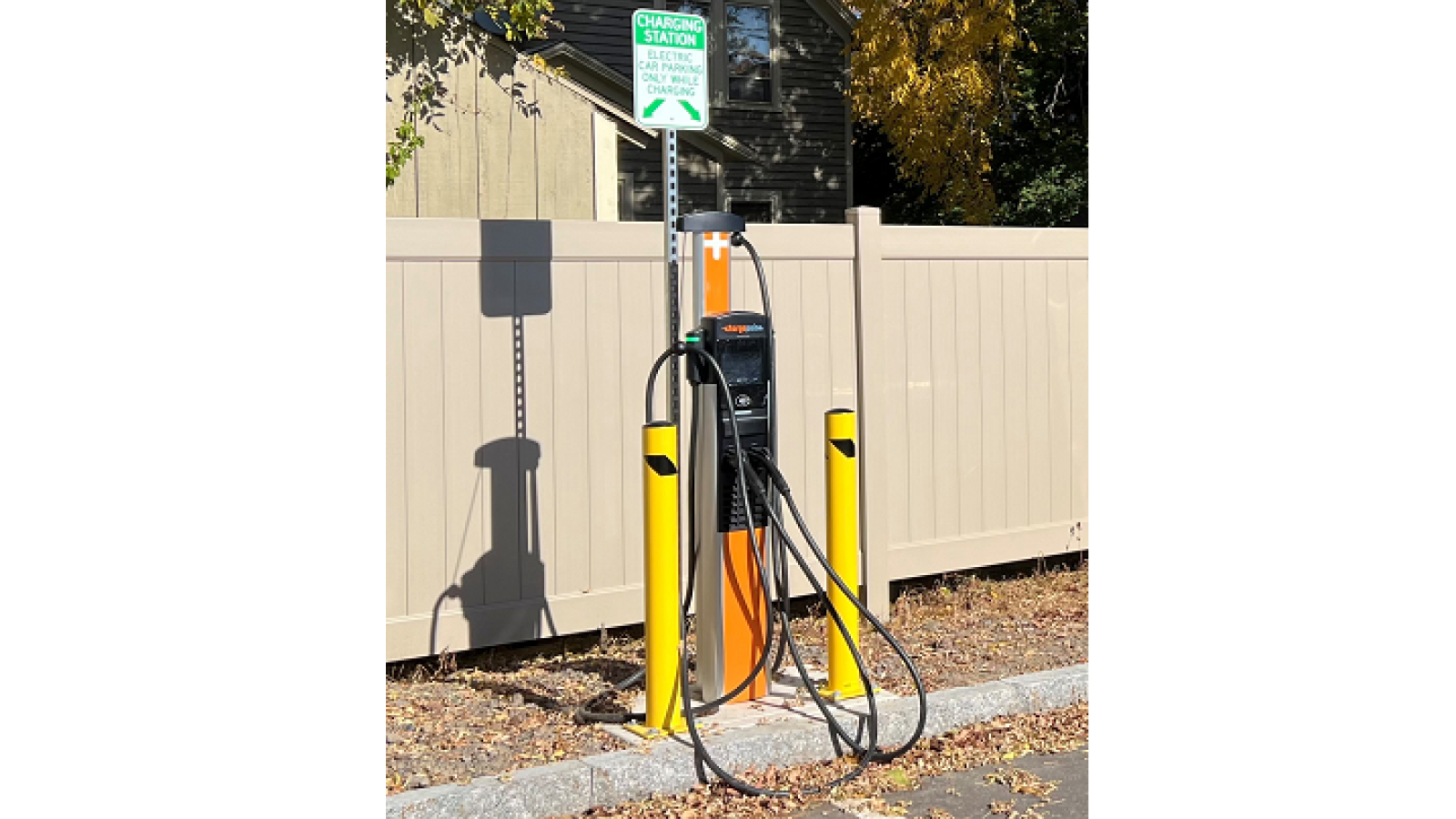 Guthrie Cortland Installs EV Charging Station