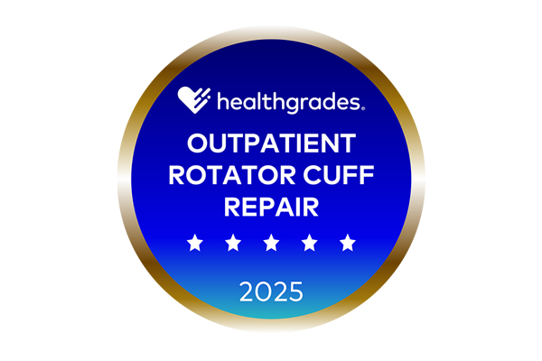 Five-Star Recipient for Outpatient Rotator Cuff Repair