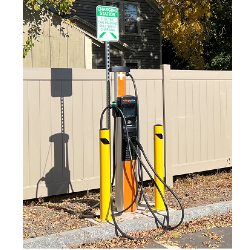 Guthrie Cortland Installs EV Charging Station