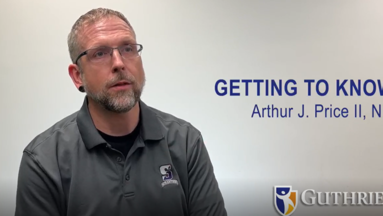 Get to know Arthur J. Price II, NP at Guthrie Athens Family Medicine